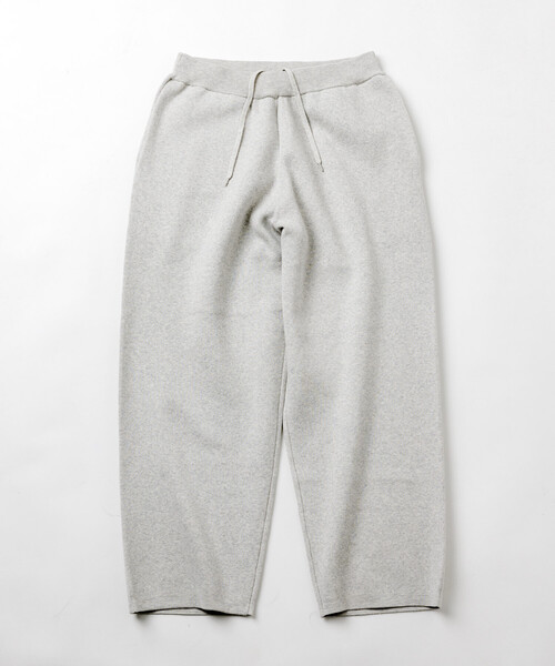 セール】ウォッシャブル スウェットライク イージー ニットパンツ