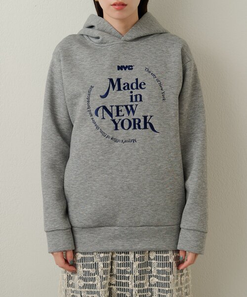 Omekashi（オメカシ）の「【GOOD ROCK SPEED】NYCフーディ N（パーカー・レディース・グレー・FREE）」の13枚目の写真