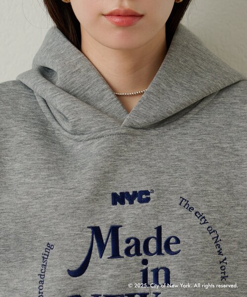 Omekashi（オメカシ）の「【GOOD ROCK SPEED】NYCフーディ N（パーカー・レディース・グレー・FREE）」の16枚目の写真