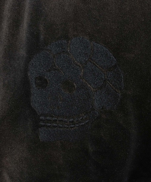 THEOREM(セオレム)の「mj11162- ADAM PATEK×THEOREM Aging Fede Velour Souvenir Jacket スーベニアジャケット(AP2523039-TR)(スカジャン・メンズ・ブラック/ピンク・M/L/XL)」の19枚目の写真
