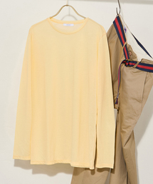 JOURNAL STANDARD（ジャーナルスタンダード）の「《追加6》クルーネックシアーロングTシャツ（Tシャツ/カットソー）」