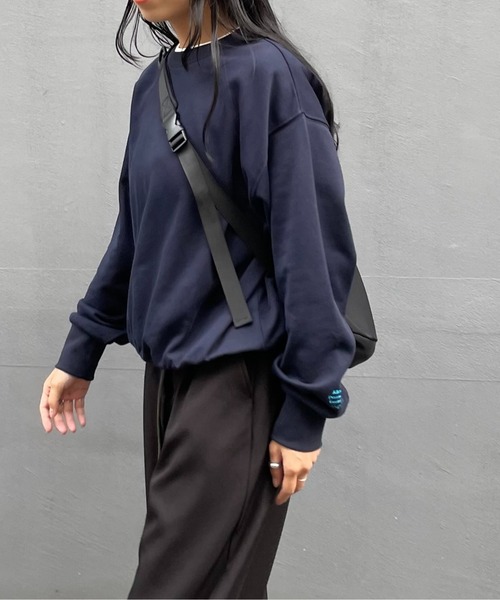 袖刺繍スウェットプルオーバー（スウェット）｜COLONY 2139（コロニー