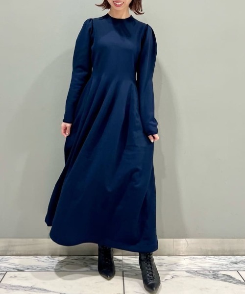 ジル♡ニットワンピ ダブルカラーニットワンピース | JILL by JILL