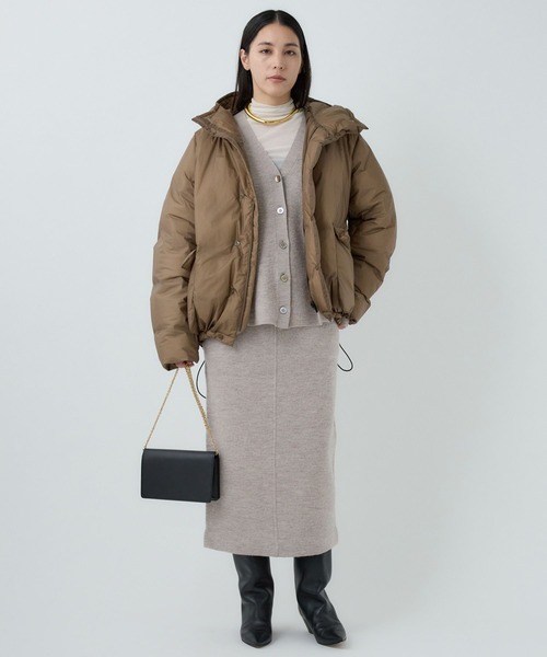 Chaos（カオス）の「Chaos(カオス)/ フィグカーディガン◆セットアップ可◆（カーディガン/ボレロ・レディース・チャコールグレー/ベージュ・FREE）」の20枚目の写真