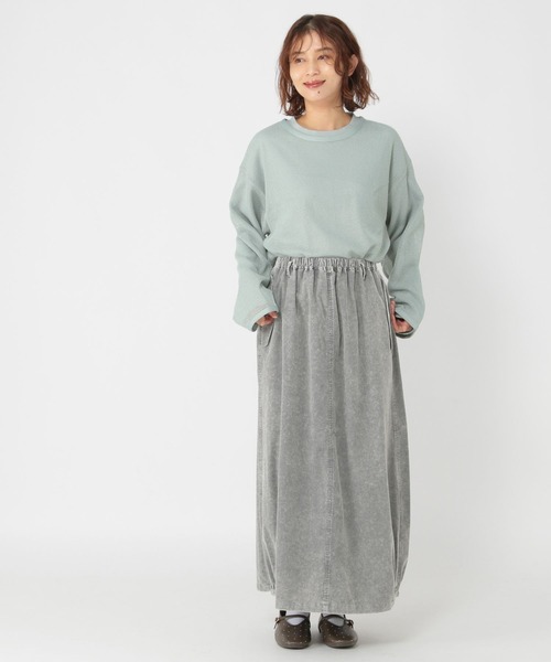 studio CLIP（スタディオクリップ）の「ロンT×メッシュプルオーバーセットアイテム（Tシャツ/カットソー・レディース・アイボリー/ライトグリーン/モカ・FREE）」の16枚目の写真