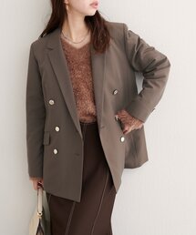 natural couture | 【WEB限定】べこべこ金釦テーラージャケット(テーラードジャケット)