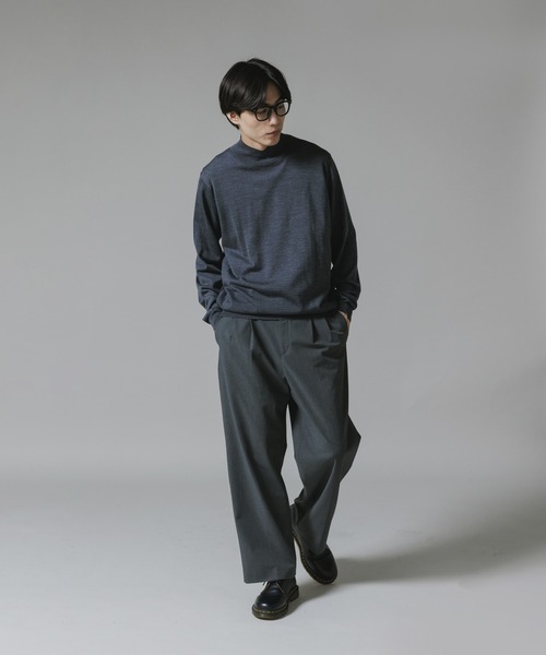 JOHN SMEDLEY/ジョンスメドレー PULLOVER MTN LS ハイゲージ メリノ