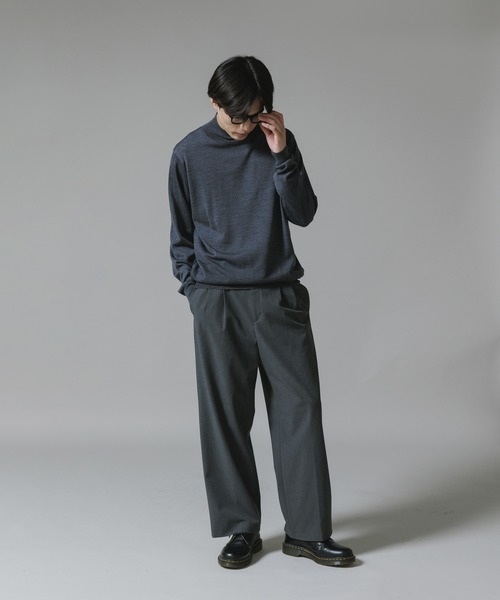 JOHN SMEDLEY/ジョンスメドレー PULLOVER MTN LS ハイゲージ メリノ