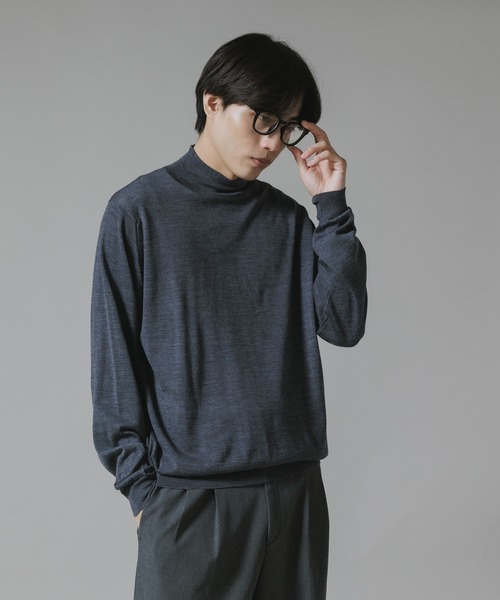 JOHN SMEDLEY（ジョンスメドレー） ニット 2点 セット JOHN SMEDLEY/ジョンスメドレー PULLOVER MTN LS ハイゲージ メリノ