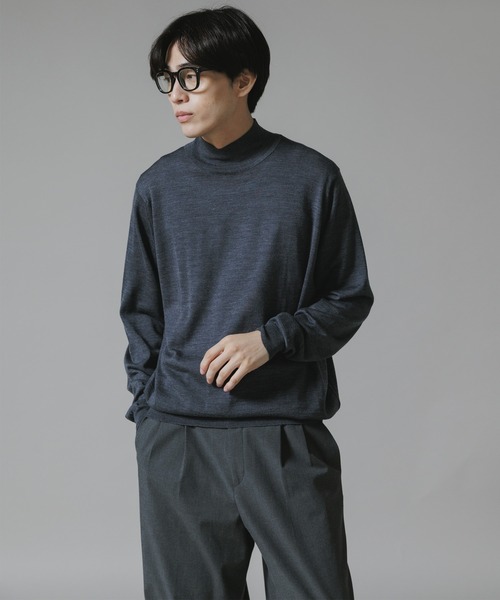 JOHN SMEDLEY/ジョンスメドレー PULLOVER MTN LS ハイゲージ メリノ