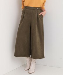 DRESKIP | スエードガウチョパンツ(その他パンツ)