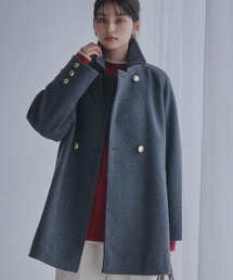 THE SHOP TK （ザ ショップ ティーケー ）の「クラシカルな装い ウールライクスタンドカラーコート（その他アウター）」