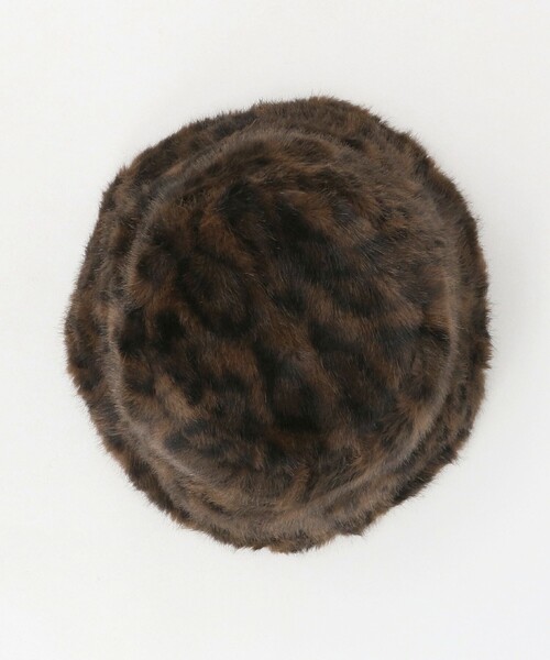 UNITED ARROWS（ユナイテッドアローズ）の「フェイクファー バケットハット（ハット・レディース・ダークブラウン/ブラック・FREE）」の9枚目の写真