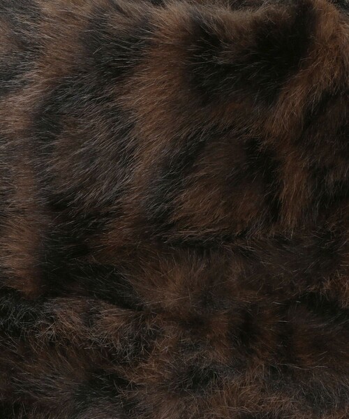 UNITED ARROWS（ユナイテッドアローズ）の「フェイクファー バケットハット（ハット・レディース・ダークブラウン/ブラック・FREE）」の11枚目の写真