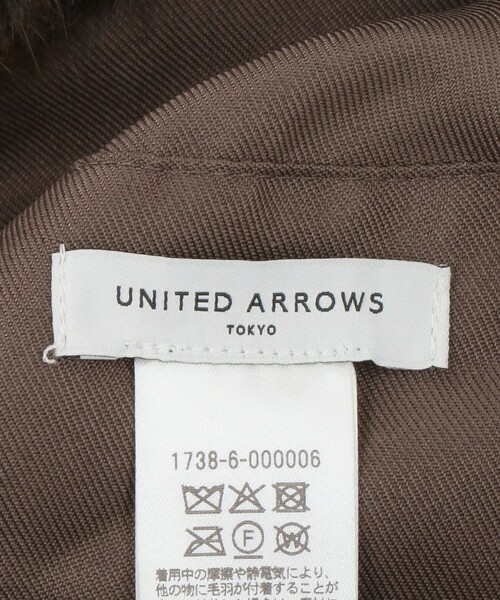 UNITED ARROWS（ユナイテッドアローズ）の「フェイクファー バケットハット（ハット・レディース・ダークブラウン/ブラック・FREE）」の12枚目の写真