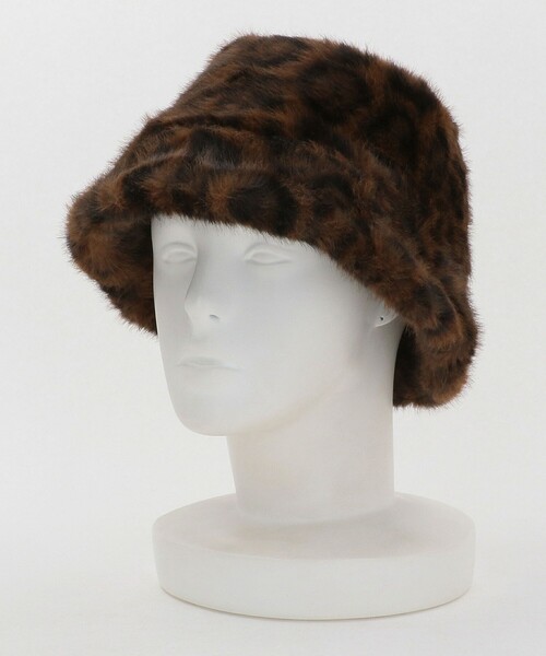 UNITED ARROWS（ユナイテッドアローズ）の「フェイクファー バケットハット（ハット・レディース・ダークブラウン/ブラック・FREE）」の14枚目の写真