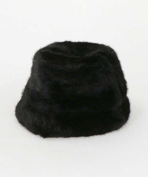 UNITED ARROWS（ユナイテッドアローズ）の「フェイクファー バケットハット（ハット・レディース・ダークブラウン/ブラック・FREE）」の15枚目の写真