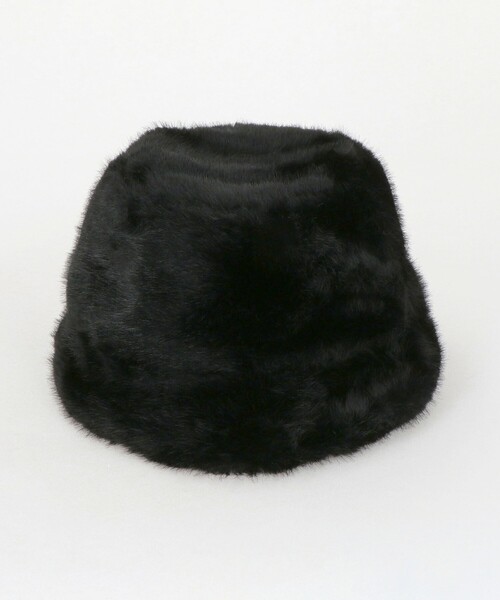 UNITED ARROWS（ユナイテッドアローズ）の「フェイクファー バケットハット（ハット・レディース・ダークブラウン/ブラック・FREE）」の16枚目の写真