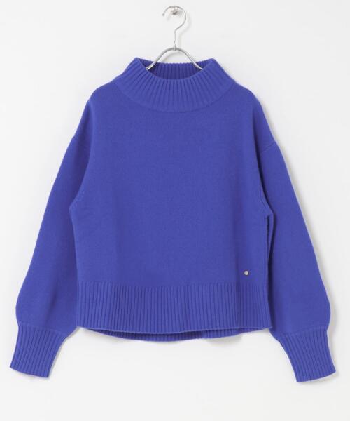 URBAN RESEARCH ROSSO WOMEN(アーバンリサーチ ロッソ)の「F by ROSSO ハミルトンハイネックニット(ニット/セーター・レディース・ベージュ系その他/レッド系その他/グレー/ブルー・FREE)」の5枚目の写真
