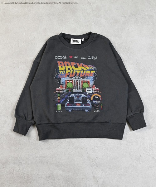 セール】【BACK TO THE FUTURE】別注プリントトレーナー（スウェット
