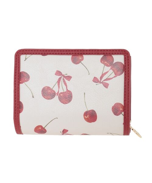 メゾンドフルール　チェリー柄ウォレット Maison de FLEUR（メゾンドフルール）の「チェリー柄ウォレット