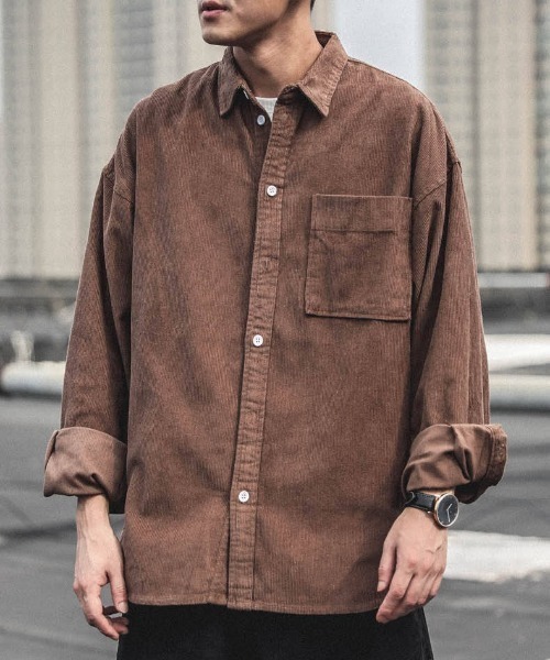 REBALANCE(リバランス)の「メンズコーデュロイシャツ(シャツ/ブラウス・メンズ・C/B/A・X-LARGE/LARGE/MEDIUM)」の8枚目の写真