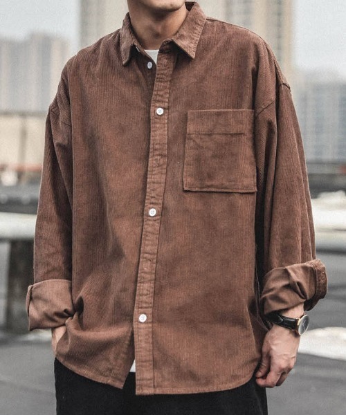 REBALANCE(リバランス)の「メンズコーデュロイシャツ(シャツ/ブラウス・メンズ・C/B/A・X-LARGE/LARGE/MEDIUM)」の12枚目の写真