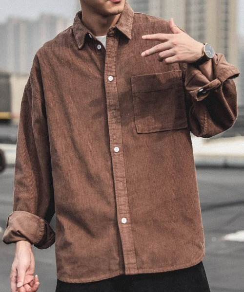 REBALANCE(リバランス)の「メンズコーデュロイシャツ(シャツ/ブラウス・メンズ・C/B/A・X-LARGE/LARGE/MEDIUM)」の13枚目の写真