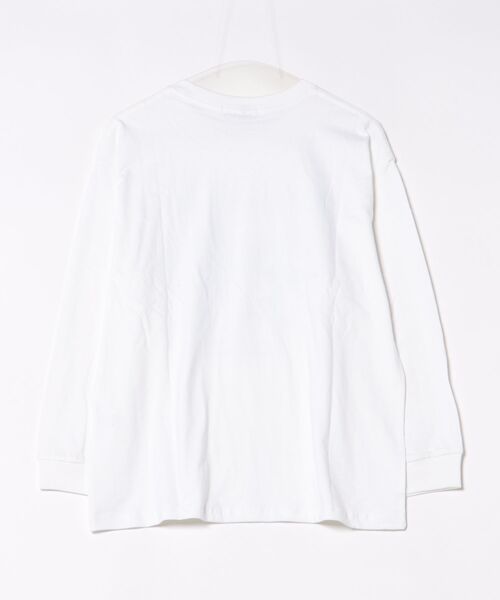 almo(アルモ)の「【portulaca】花柄bigロンTee(Tシャツ/カットソー・レディース・ホワイト・FREE)」の4枚目の写真