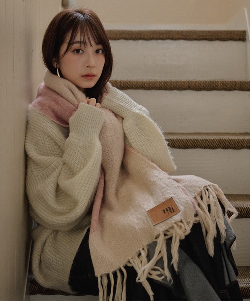 original mix color muffler / オリジナルミックスカラーマフラー