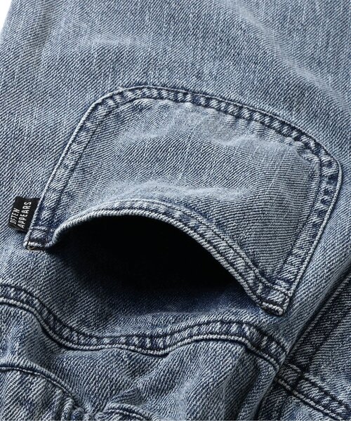 BREEZE（ブリーズ）の「【ジュニア対応】バレルレッグデニムパンツ（デニムパンツ・キッズ・サックスブルー/ブラウン/ネイビー・150/130/140/100/120/90/110）」の22枚目の写真