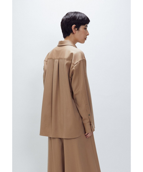 ウールサテンシャツ（シャツ/ブラウス）｜1er Arrondissement