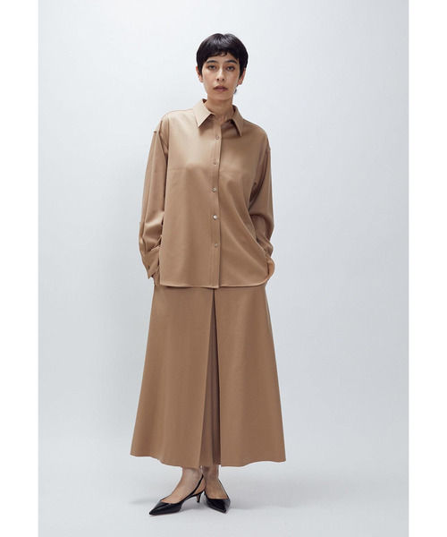 ウールサテンシャツ（シャツ/ブラウス）｜1er Arrondissement