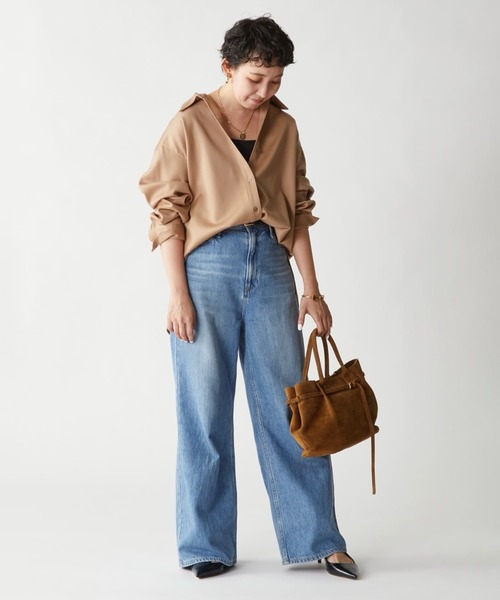 ウールサテンシャツ（シャツ/ブラウス）｜1er Arrondissement