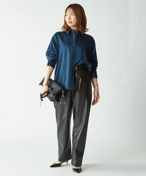 ウールサテンシャツ（シャツ/ブラウス）｜1er Arrondissement