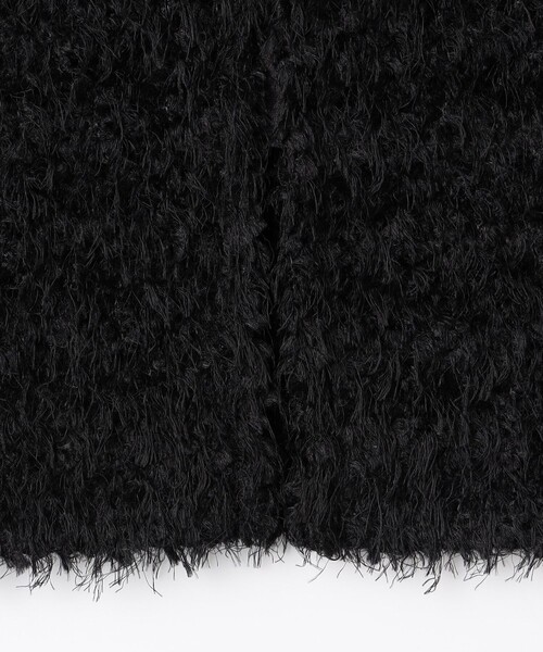 NOLLEY’S Sophi（ノーリーズソフィ）の「《セットアップ対応》ウォッシャブルフェザーチュールタイトスカート（スカート・レディース・ベージュ/ブラック・34/36/38）」の3枚目の写真