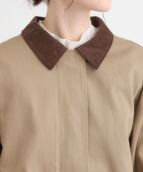 Cutie Blonde(キューティーブロンド)の「大人カジュアルな一着。カバーオール(ブルゾン・レディース・ブラック系4/キャメル・00)」の11枚目の写真