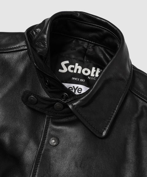 SCHOTT」 W-NAME LEATHER JACKET（ブルゾン）｜eYe JUNYA WATANABE MAN