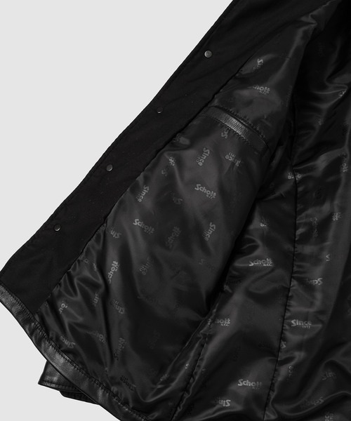 eYe JUNYA WATANABE MAN(アイジュンヤワタナベマン)の「「SCHOTT」 W-NAME LEATHER JACKET(ブルゾン・メンズ・ブラック・M/S/XS/L)」の3枚目の写真
