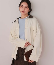 titivate（ティティベイト）の「襟付ルーズデニムジャケット（デニムジャケット）」