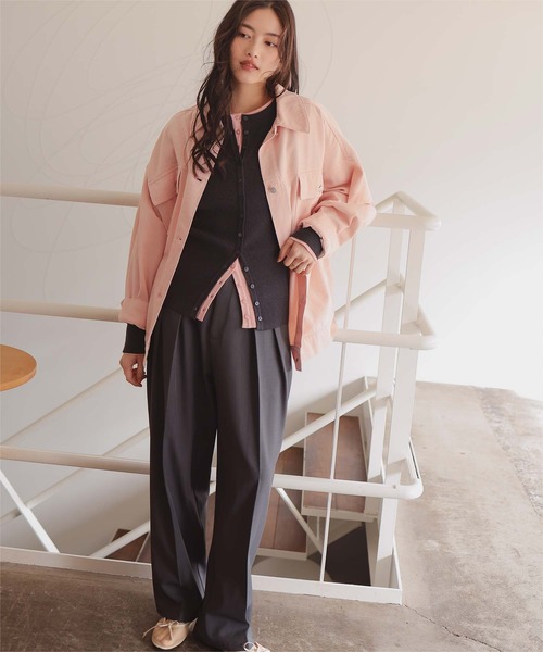 V*t様 レリアン ミューズバイロシャスデニム ノーカラージャケット フリンジ付 V*t様 レリアン ミューズバイロシャスデニム ノーカラージャケット