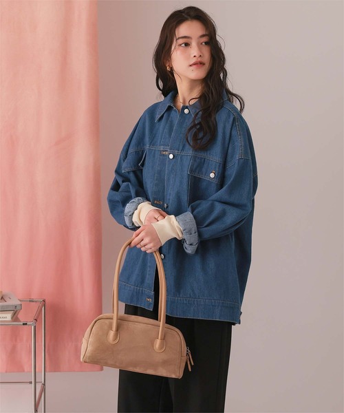 26SS新作/2026 SPRING COLLECTION】襟付ルーズデニムジャケット