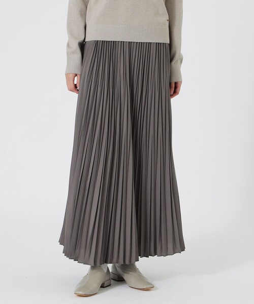 LOVELESS(ラブレス)の「プリーツスカート(スカート・レディース・チャコールグレー/ブラック/ブラウン系その他2・34/36)」の7枚目の写真