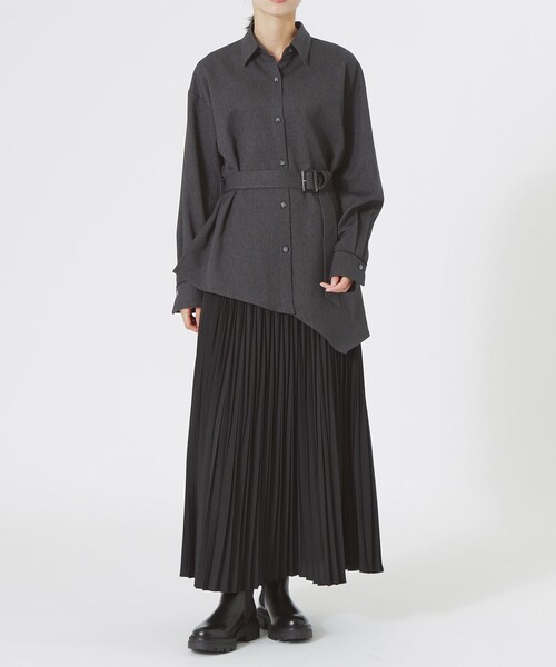 LOVELESS(ラブレス)の「プリーツスカート(スカート・レディース・チャコールグレー/ブラック/ブラウン系その他2・34/36)」の13枚目の写真