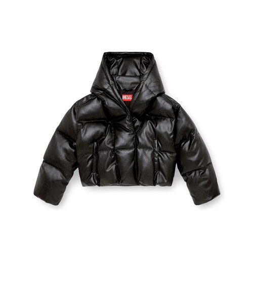 ウィメンズ ブラックパファージャケット W-ILLEY（ダウンジャケット