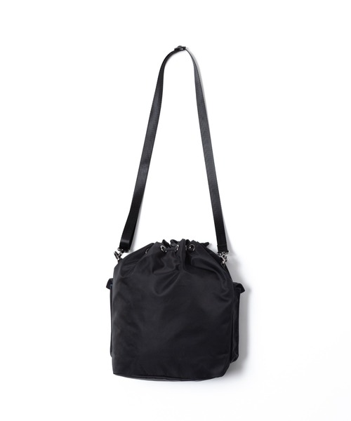 MAKAVELIC(マキャベリック)の「DOUBLE POCKET SHOULDER POUCH(ショルダーバッグ・メンズ・ブラック・ONESIZE)」の4枚目の写真