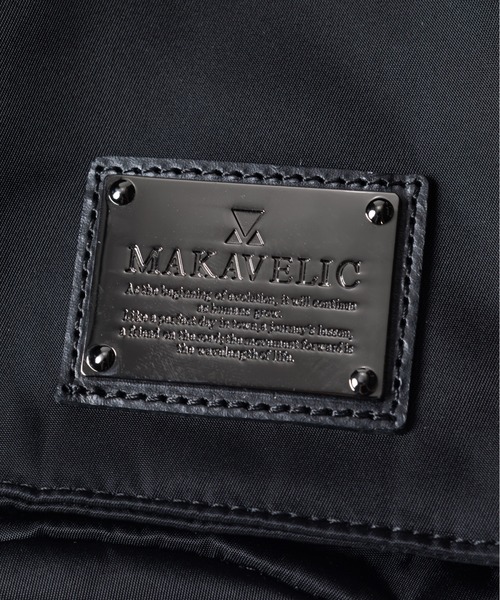 MAKAVELIC(マキャベリック)の「DOUBLE POCKET SHOULDER POUCH(ショルダーバッグ・メンズ・ブラック・ONESIZE)」の8枚目の写真