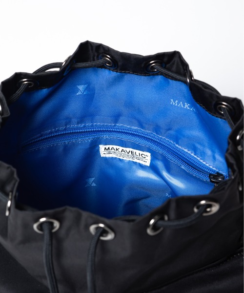 MAKAVELIC(マキャベリック)の「DOUBLE POCKET SHOULDER POUCH(ショルダーバッグ・メンズ・ブラック・ONESIZE)」の11枚目の写真