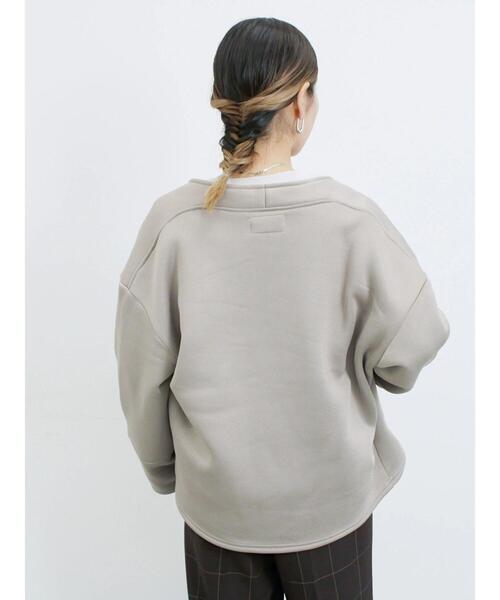 Samansa Mos2 blue（サマンサモスモスブルー）の「【マシンウォッシャブル】マルチスタイルボンディングブルゾン（ブルゾン・レディース・ライトベージュ/チャコールグレー/グレー/ベージュ・L/M）」の19枚目の写真