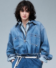 UNION HERCULES MADE（ユニオンヘラクレスメイド）の「【UNION HERCULES MADE】ハーフZIPシャツ（シャツ/ブラウス）」